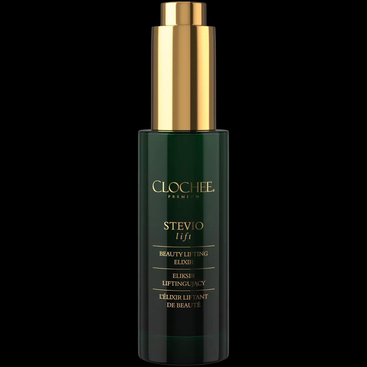 Clochee Premium Stevio Lift eliksir liftingujący do twarzy, 30 ml