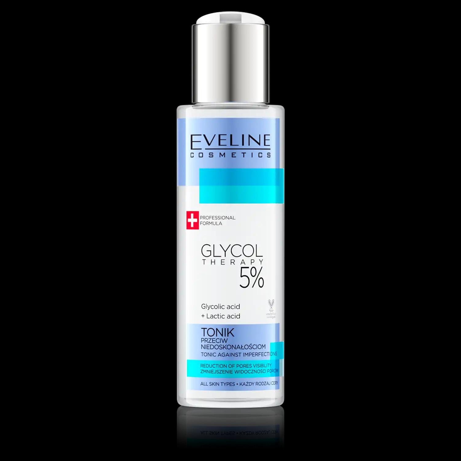 Eveline Cosmetics Glycol Therapy tonik przeciw niedoskonałościom do twarzy, 110 ml