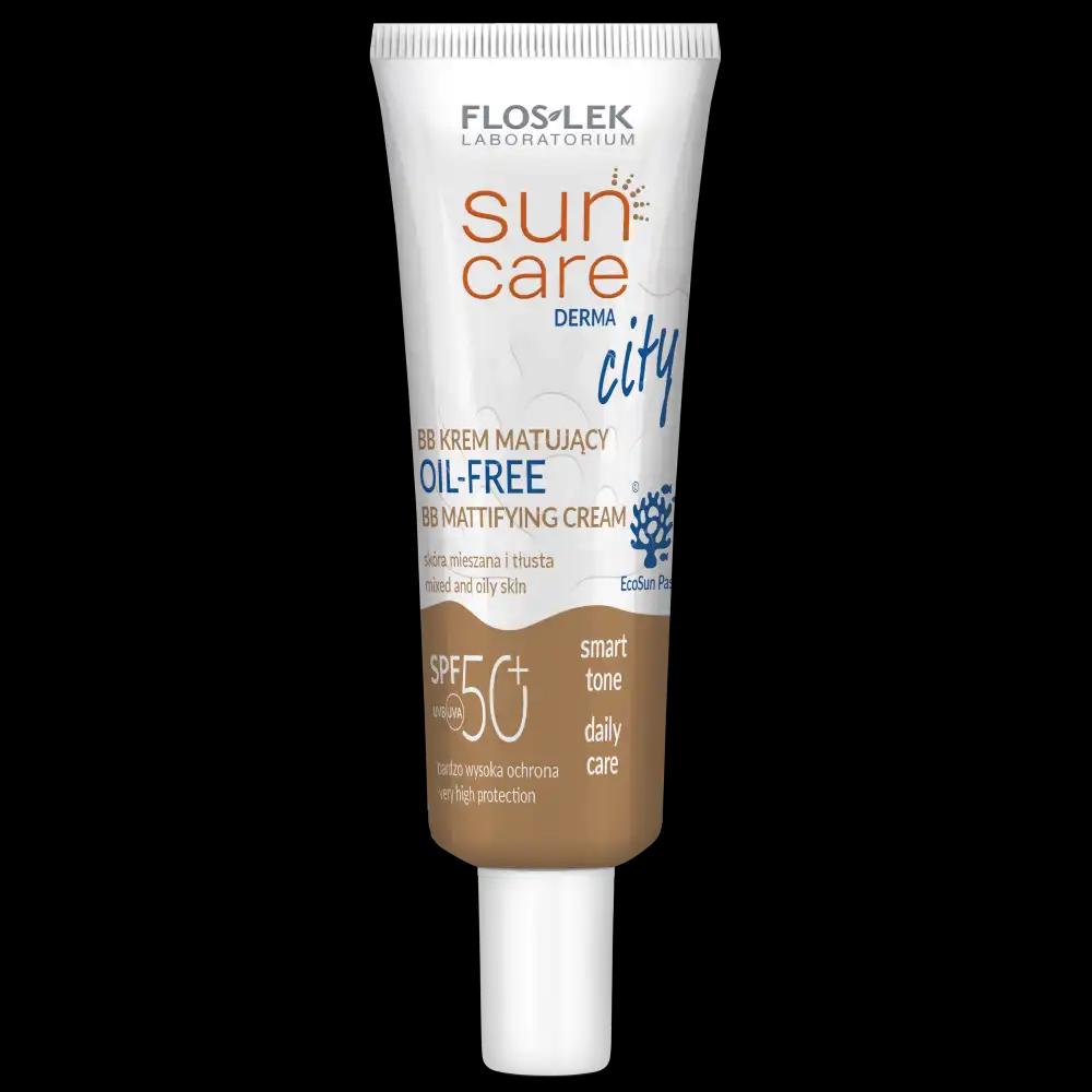 Floslek Oil Free ochronny krem matujący bb z filtrem SPF50+, 30 ml