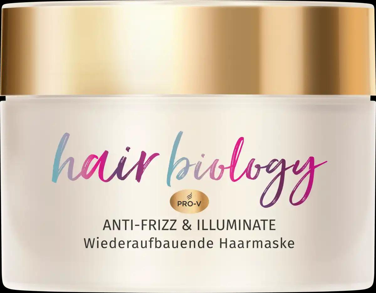 Pantene Haarkur Anti-Frizz & Illuminate Maske, 160 ml