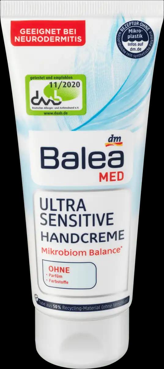 Balea Krem do rąk Ultra Sensitive, 100 ml