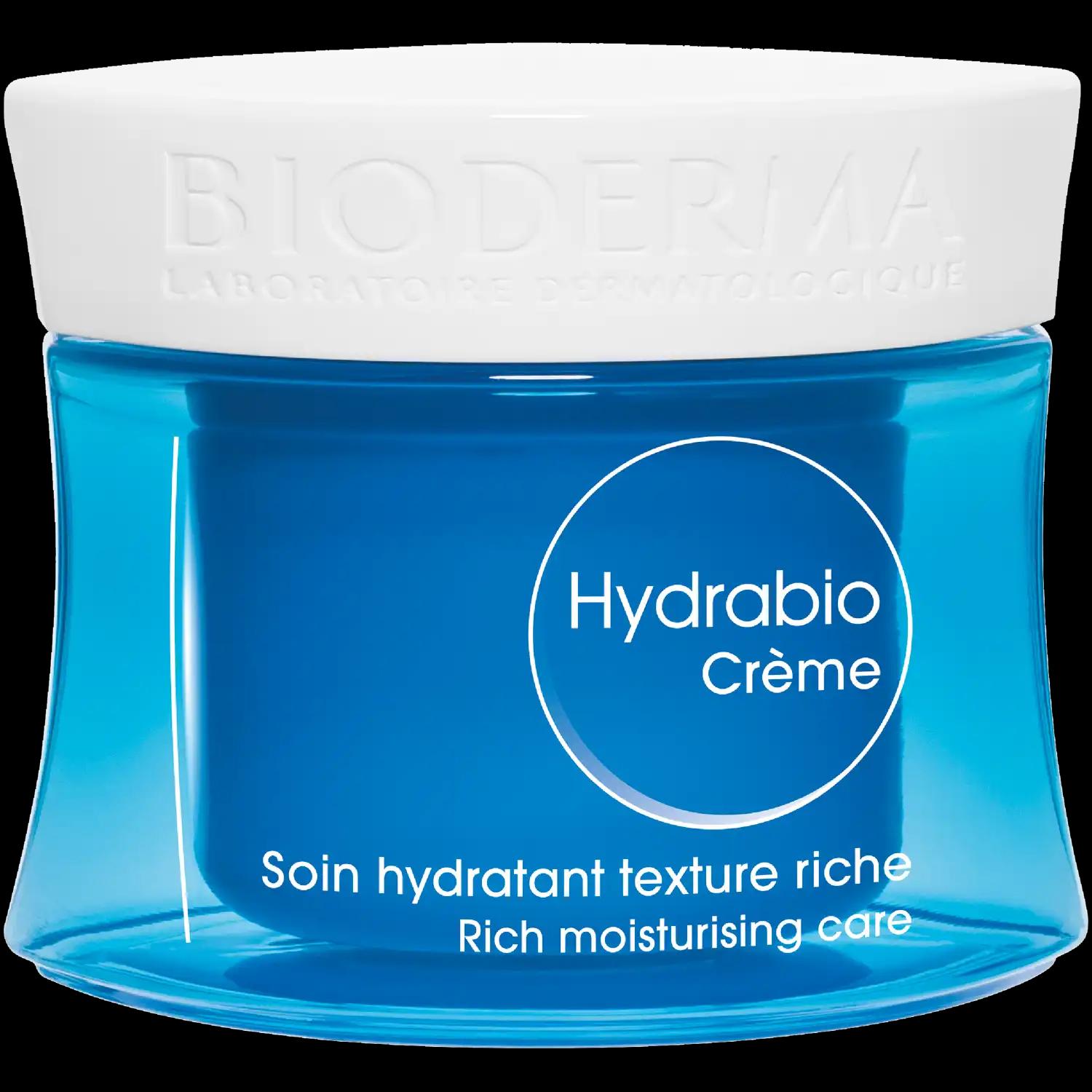 Bioderma Hydrabio Créme krem głęboko nawilżający o bogatej konsystencji do twarzy, 50 ml