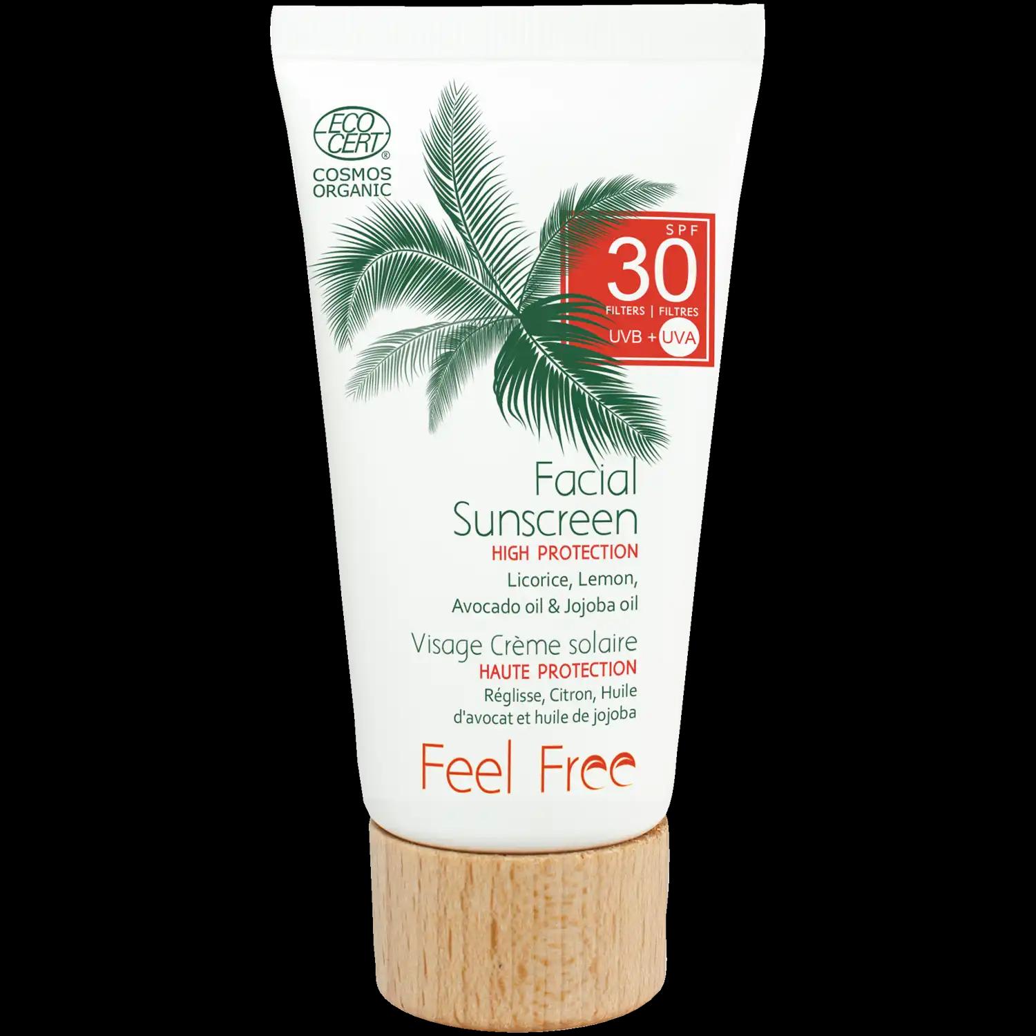 Feel Free Facial Sunscreen krem do twarzy SPF30, 50 ml