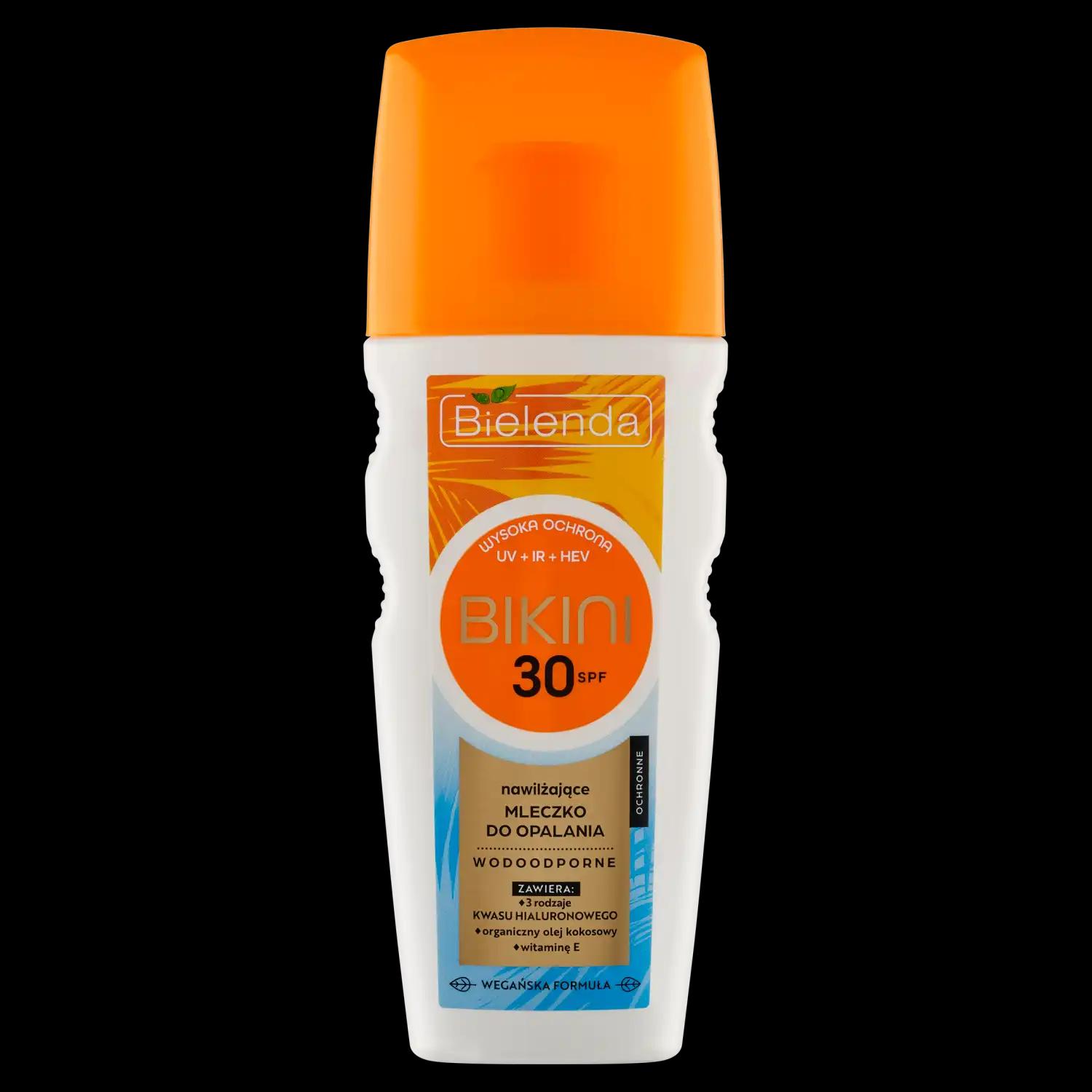 Bielenda Bikini nawilżające mleczko do opalania z SPF30, 175 ml