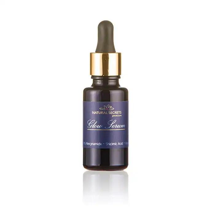 Natural Secrets Glow Serum rozświtlające serum do twarzy, 20 ml