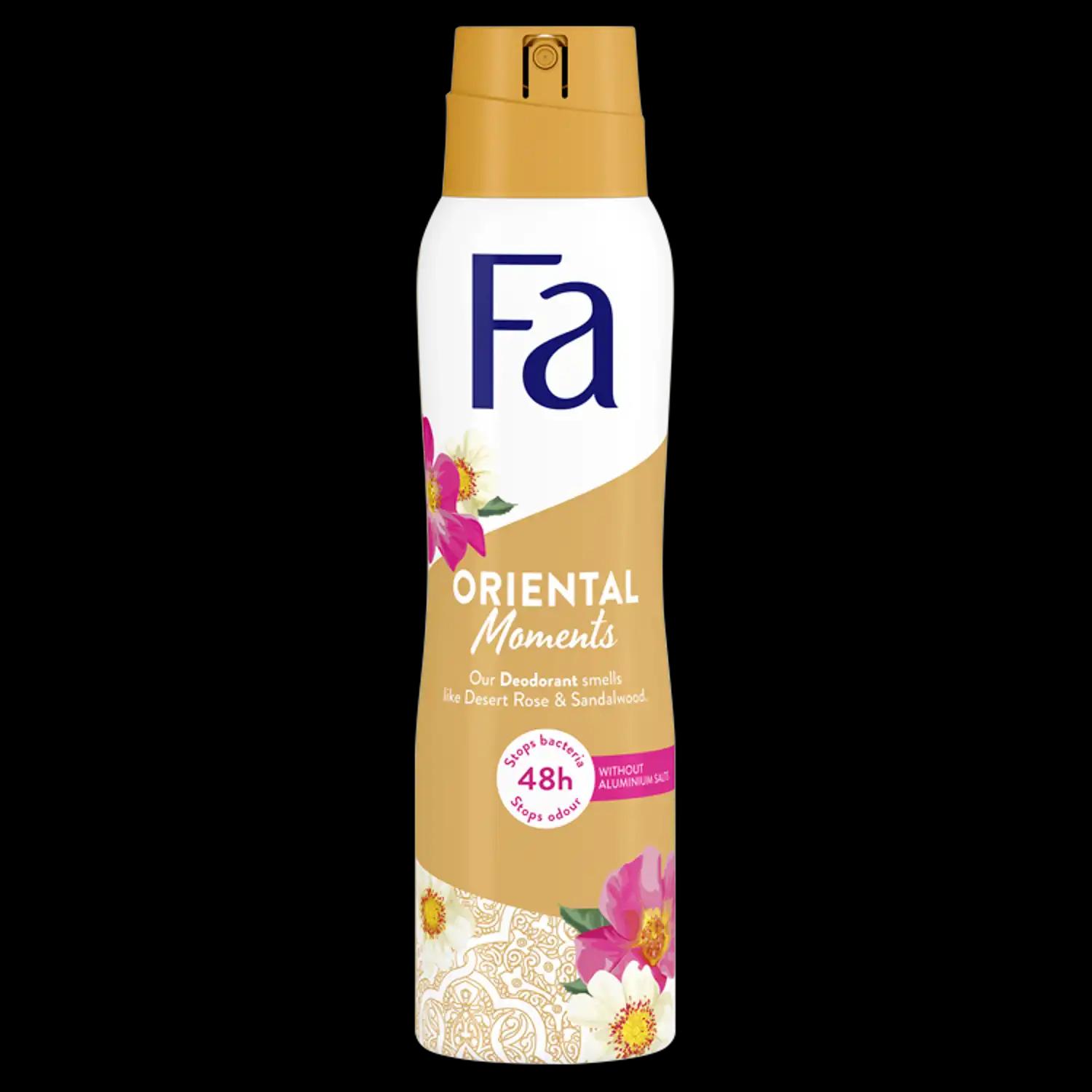 Fa Cosmetics Oriental Moments dezodorant w sprayu damski, 150 ml