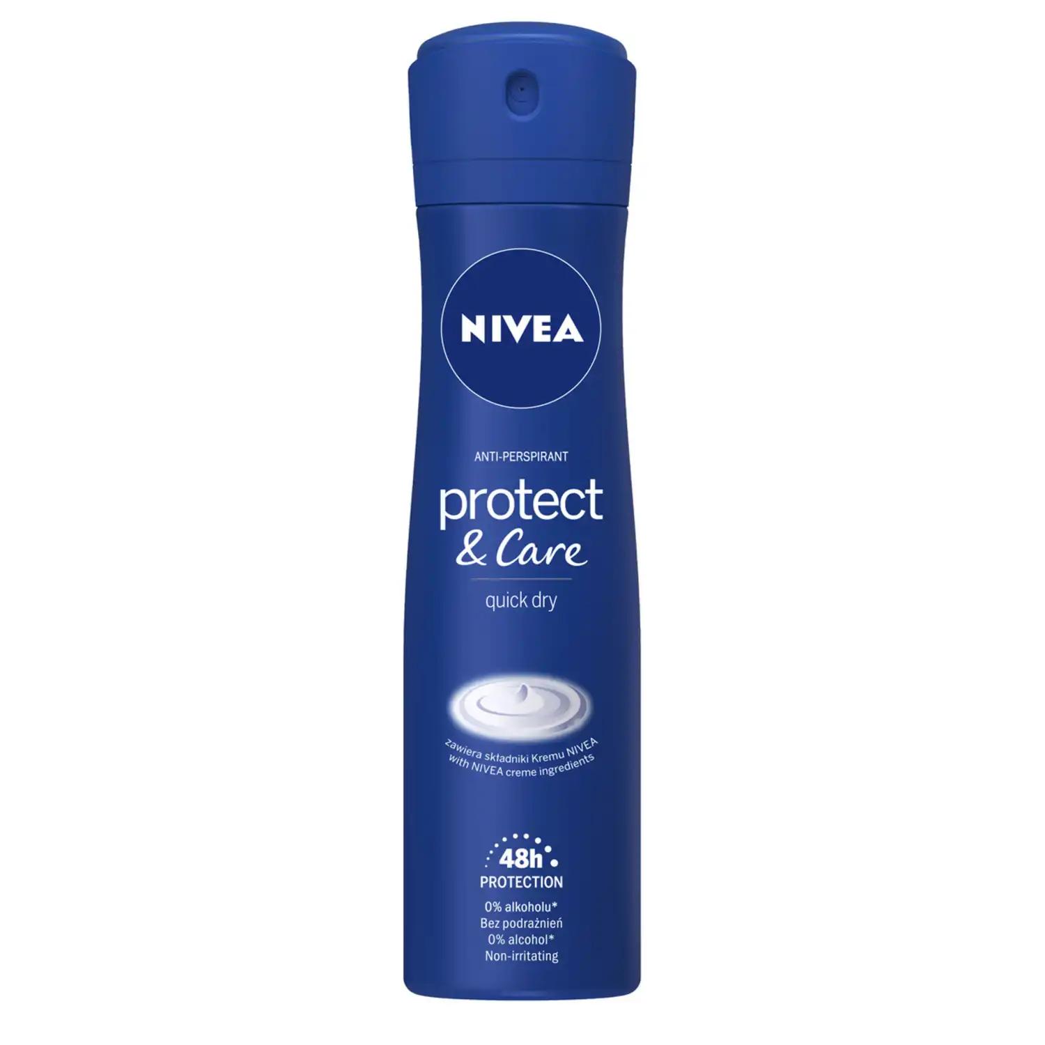 Nivea Protect & Care antyperspirant damski w sprayu, 150 ml