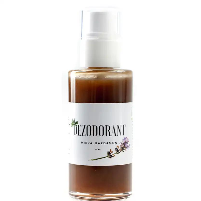 Trawiaste dezodorant naturalny z mirry i kardamonu, 50 ml