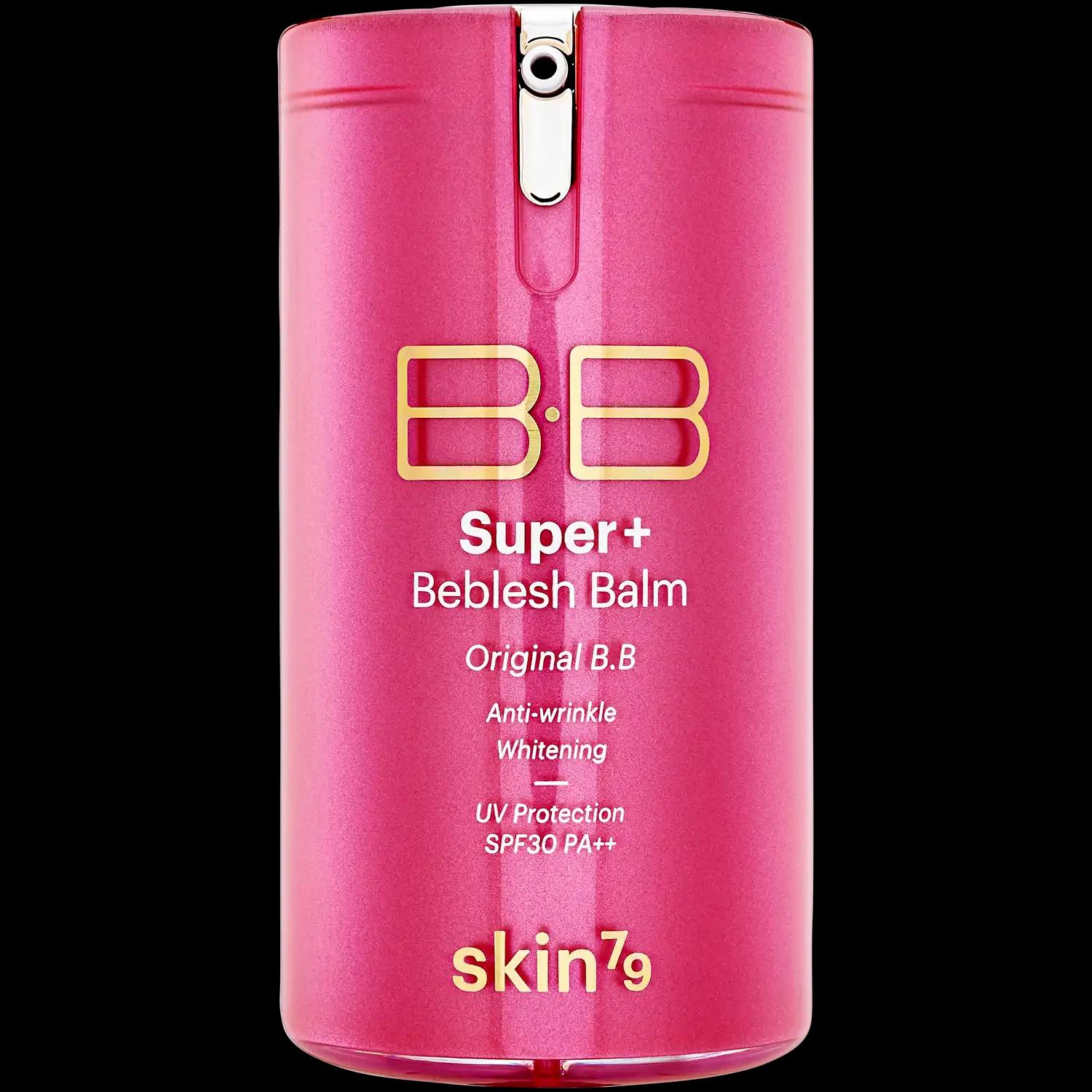 Skin79 Super+ Pink krem BB dla cery poszarzałej, tłustej, przebarwionej SPF30, 40 ml