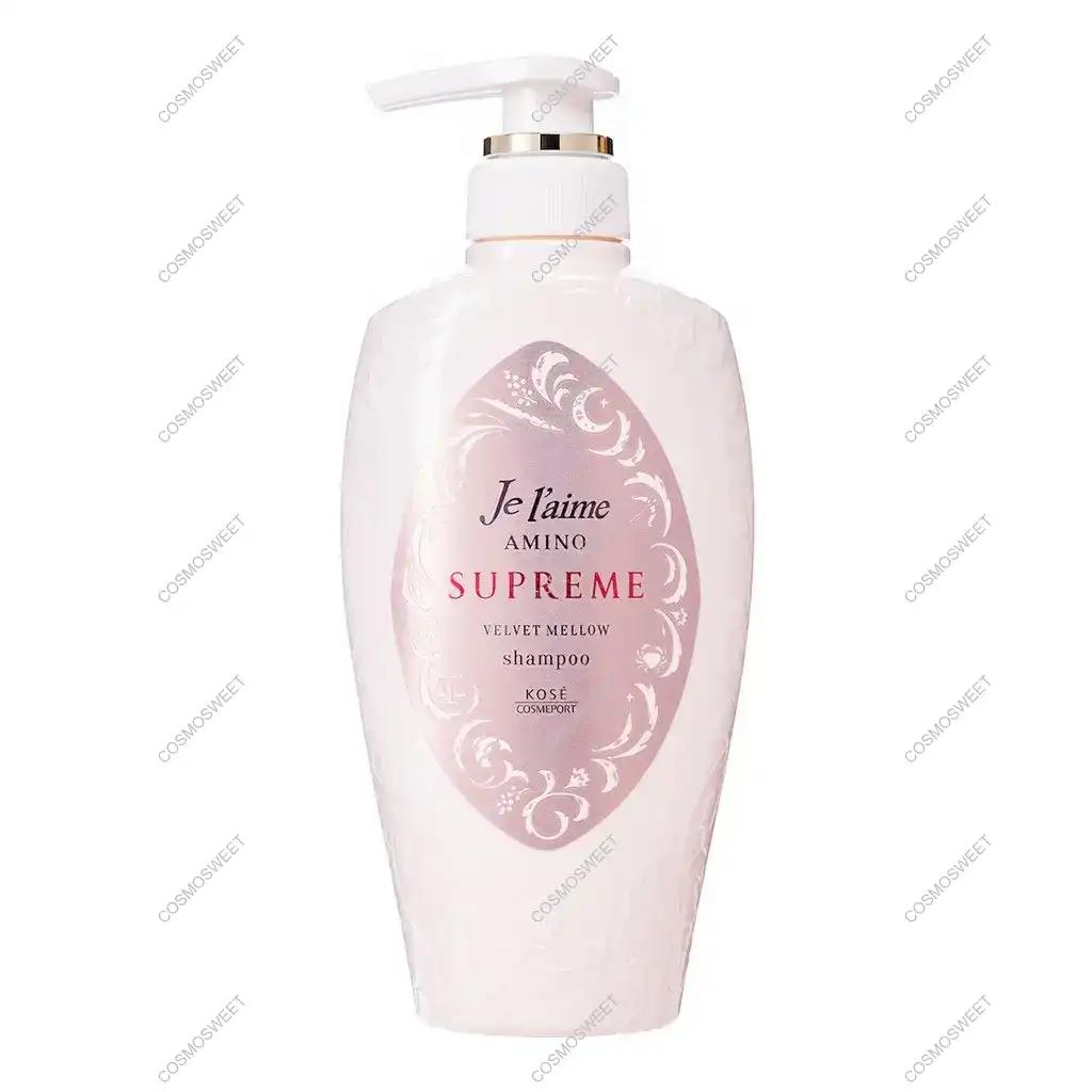 KOSE Відновлюючий для пошкодженого волосся Je l'aime Amino Supreme Velvet Mellow Kose Cosmeport 500 мл