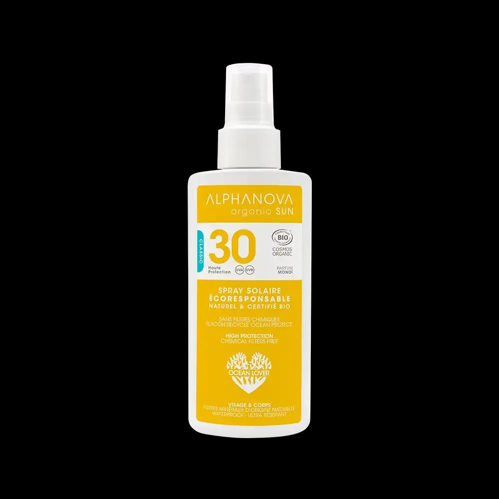 Alphanova Sun bio spray przeciwsłoneczny SPF30, 125 g