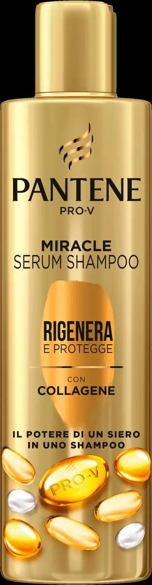 Pantene Shampoo Rigenera e Protegge Miracle Serum, 250 ml