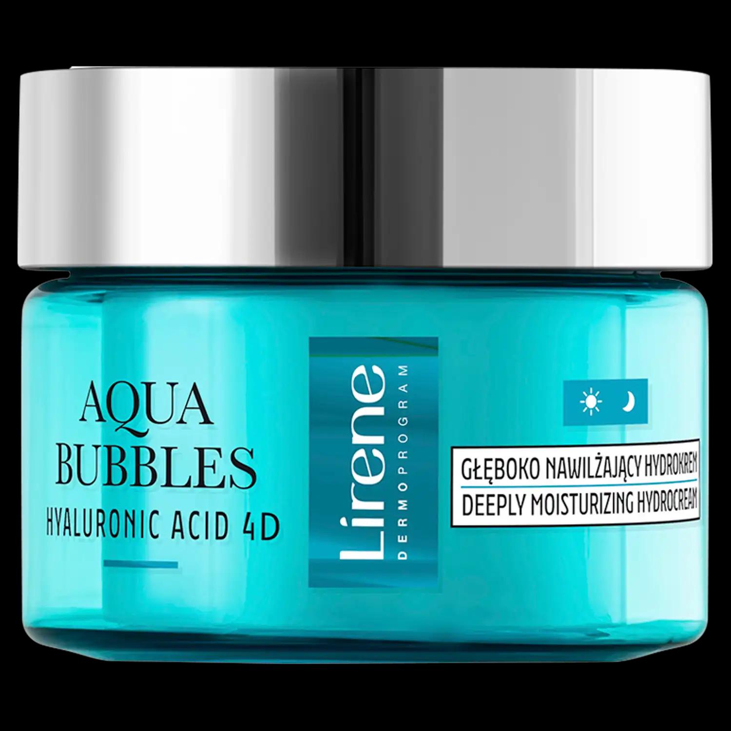 Lirene Aqua Bubbles nawilżający krem do twarzy, 50 ml