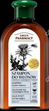 GREEN PHARMACY do włosów oslabionych, wuypadających z łopianem 350 ml