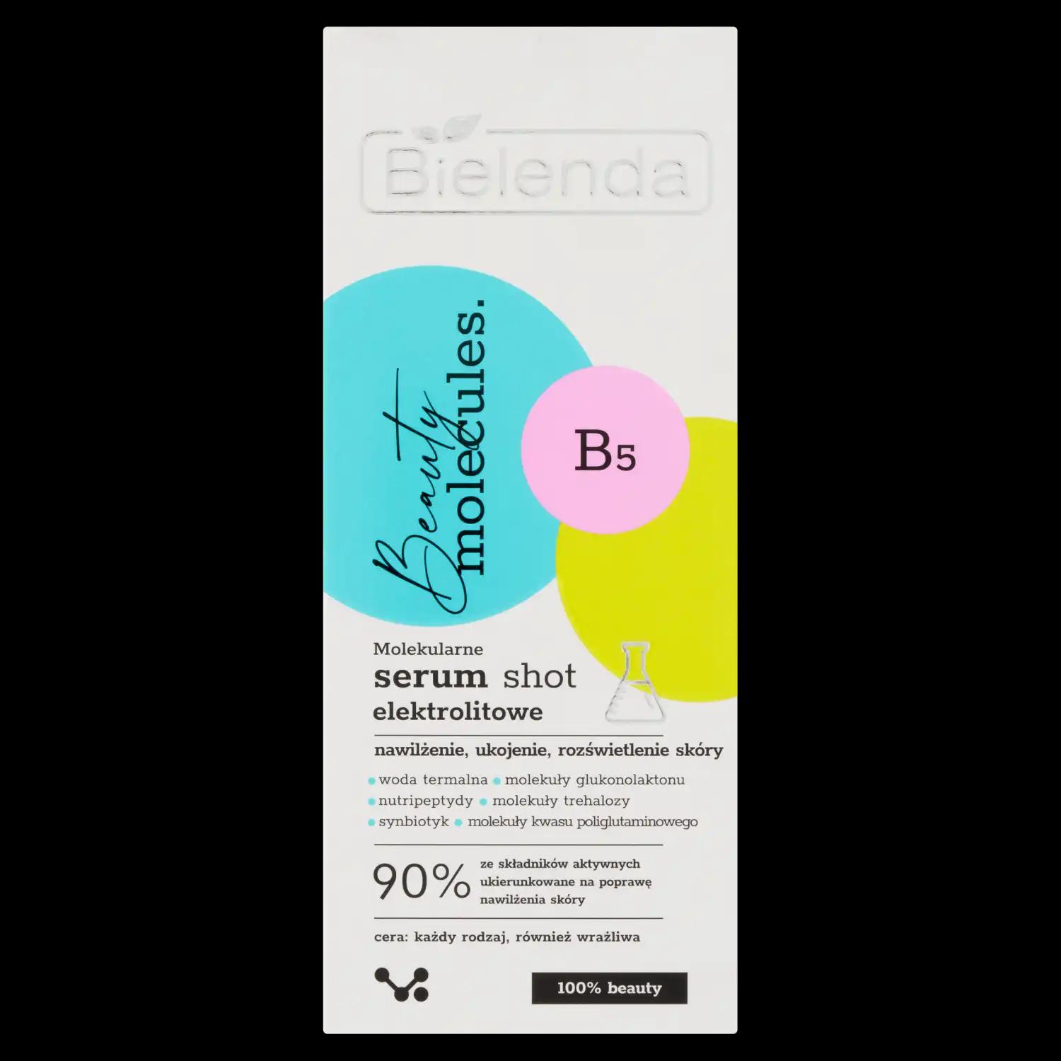 Bielenda Beauty Molecules B5 molekularne elektrolitowe serum shot, 30 g