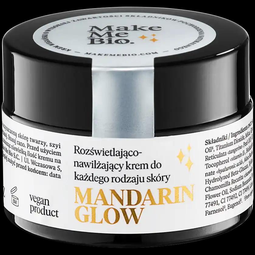 Make Me Bio Mandarin Glow rozświetlająco-nawilżający krem do twarzy, 30 ml