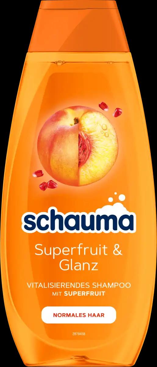 Schauma Shampoo Superfruit & Glanz, 400 ml