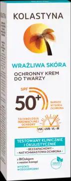 Kolastyna KOLASTYNA krem ochronny do twarzy, wodoodporny, SPF 50 50 ml