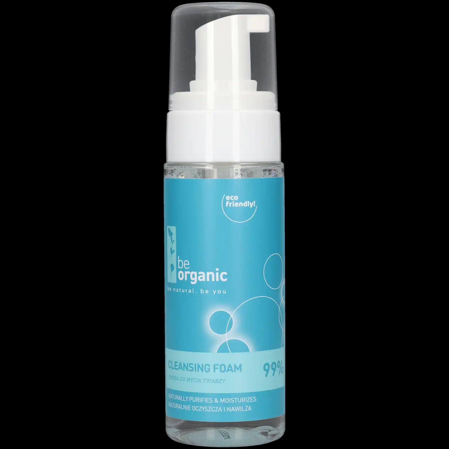 Be Organic pianka do mycia twarzy, 150 ml