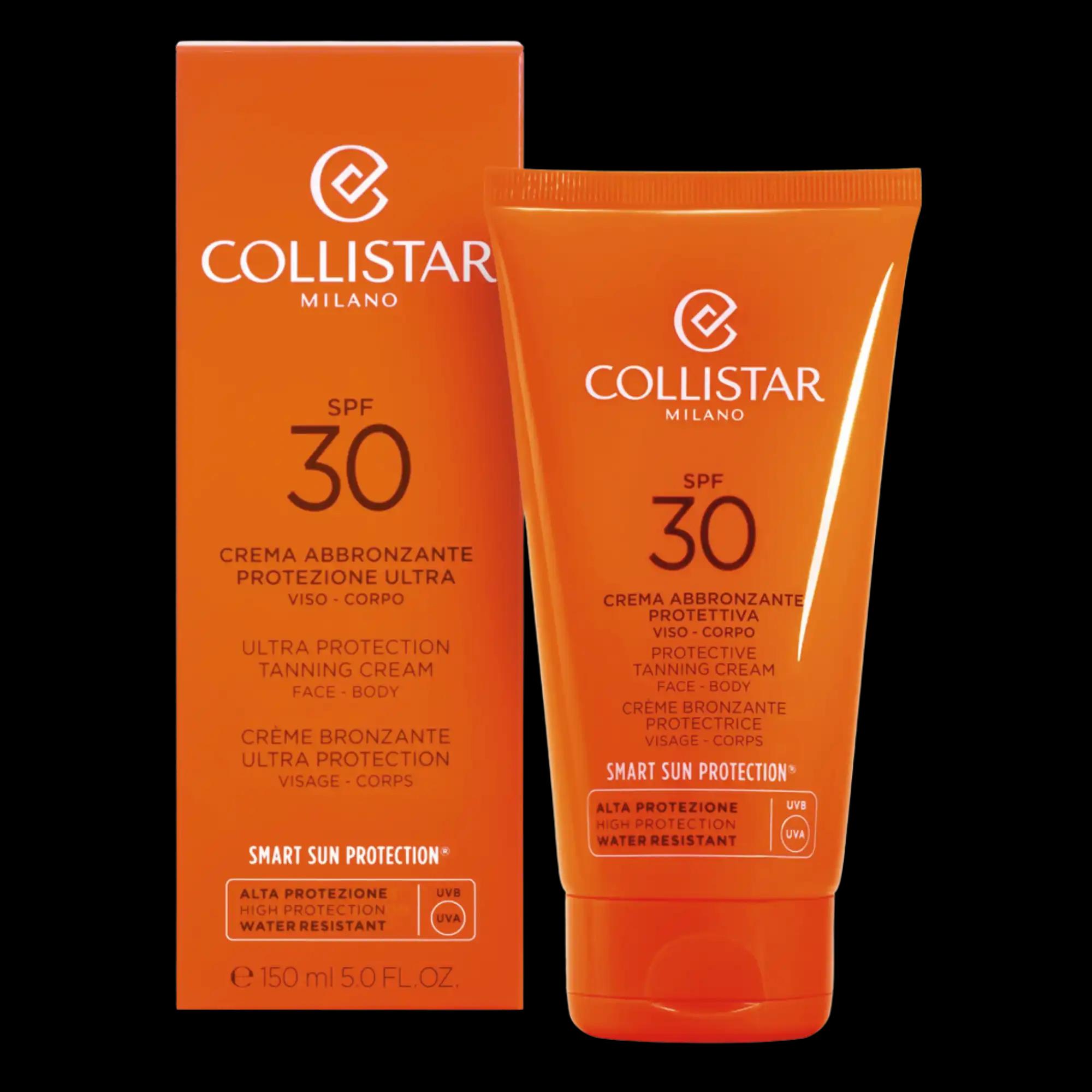 Collistar Smart Sun Protection ochronny krem opalający do twarzy i ciała SPF30 wodoodporny, 150 ml