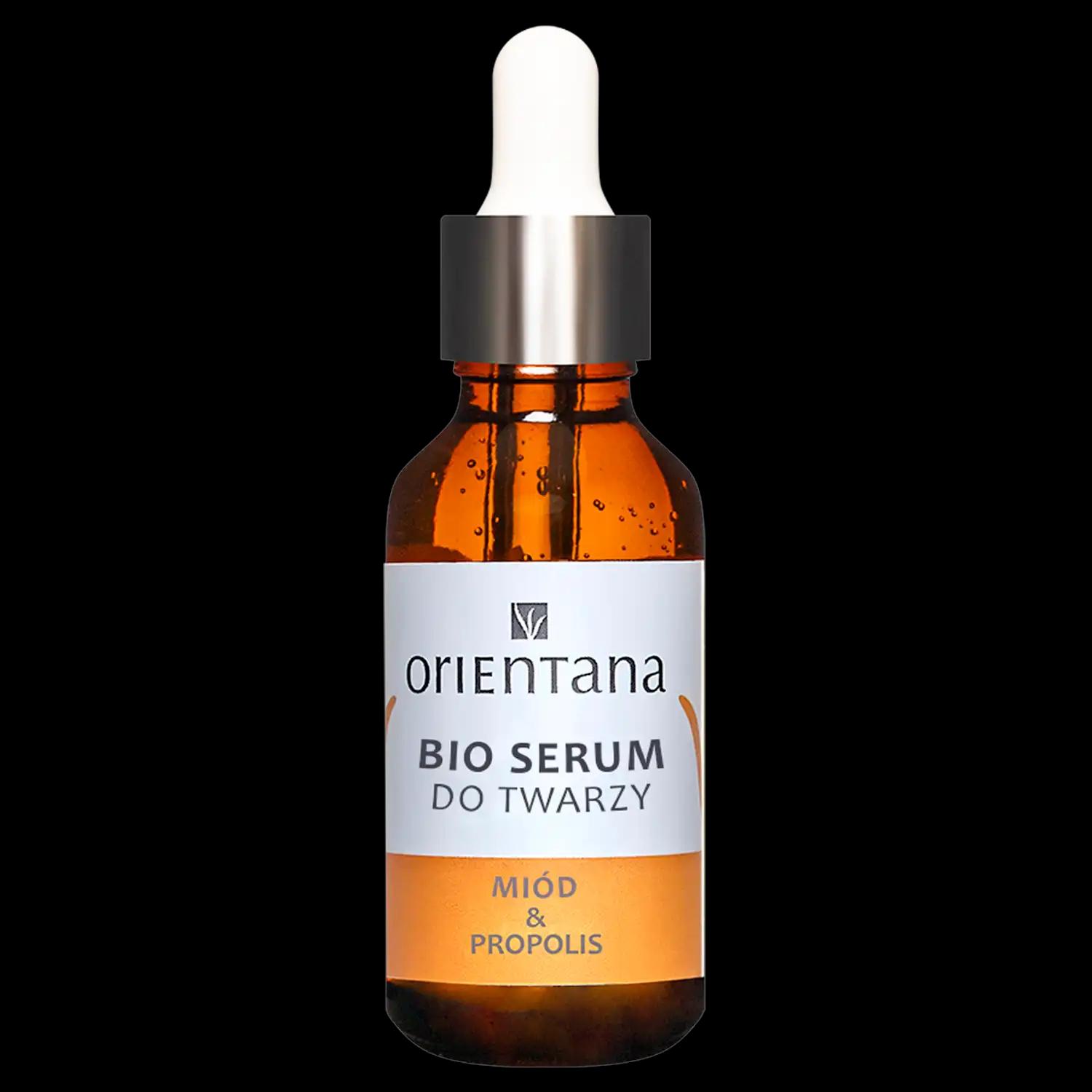 Orientana serum do twarzy miód i propolis, 30 ml