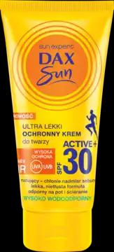 DAX SUN ultra lekki ochronny krem do twarzy, SPF30, Active+ 50 ml