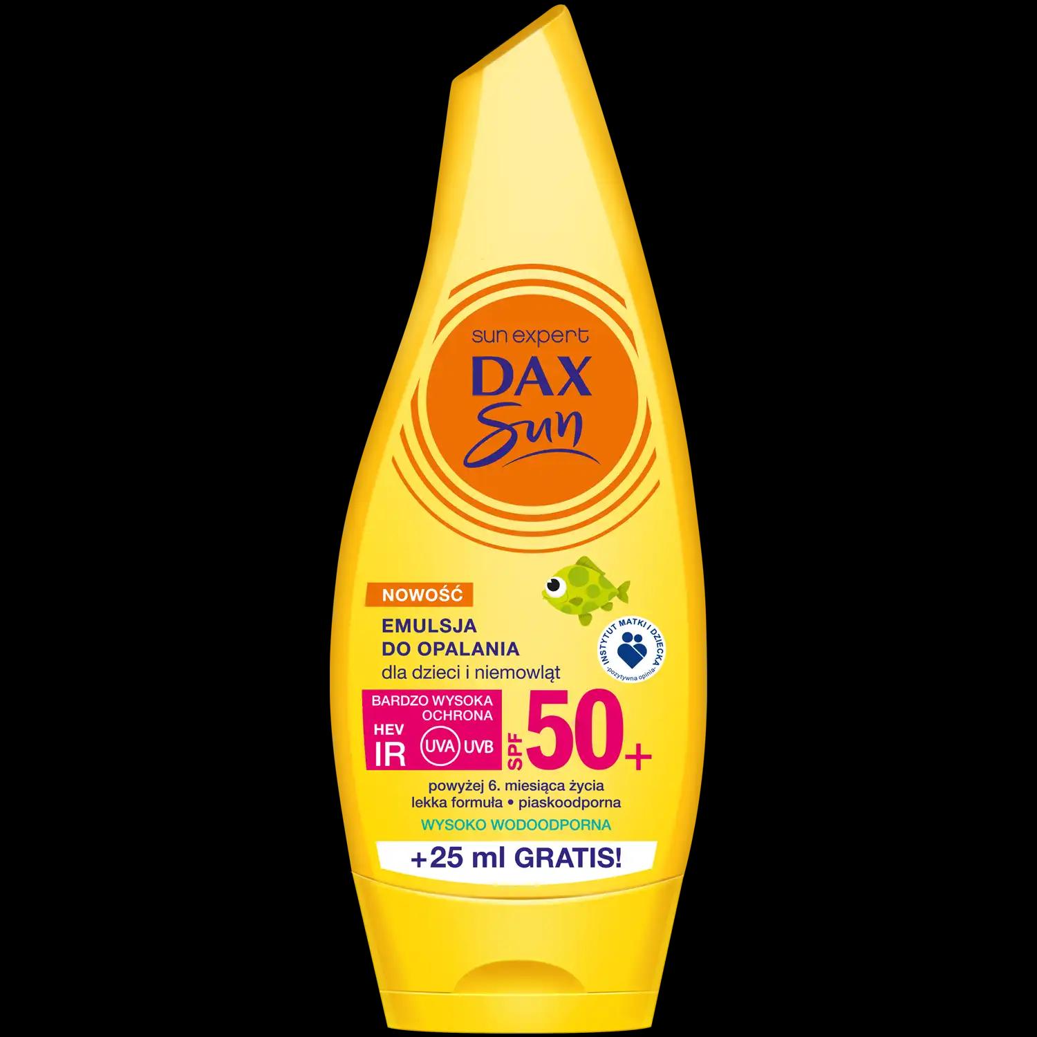 DAX Dax Sun emulsja do opalania dla dzieci SPF50+, 175 ml