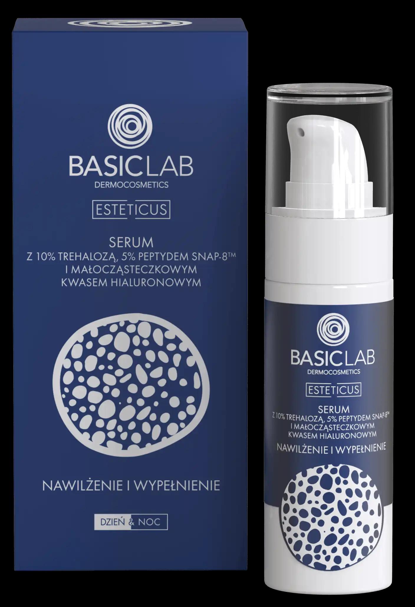 BasicLab Basiclab Esteticus aktywne serum w postaci emulsji do twarzy, 30 ml