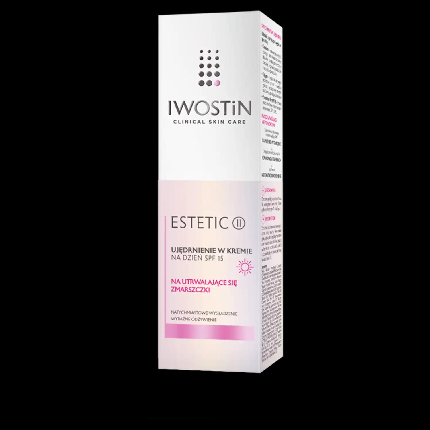 Iwostin Estetic II ujędrnienie w kremie do twarzy na dzień SPF15, 40 ml