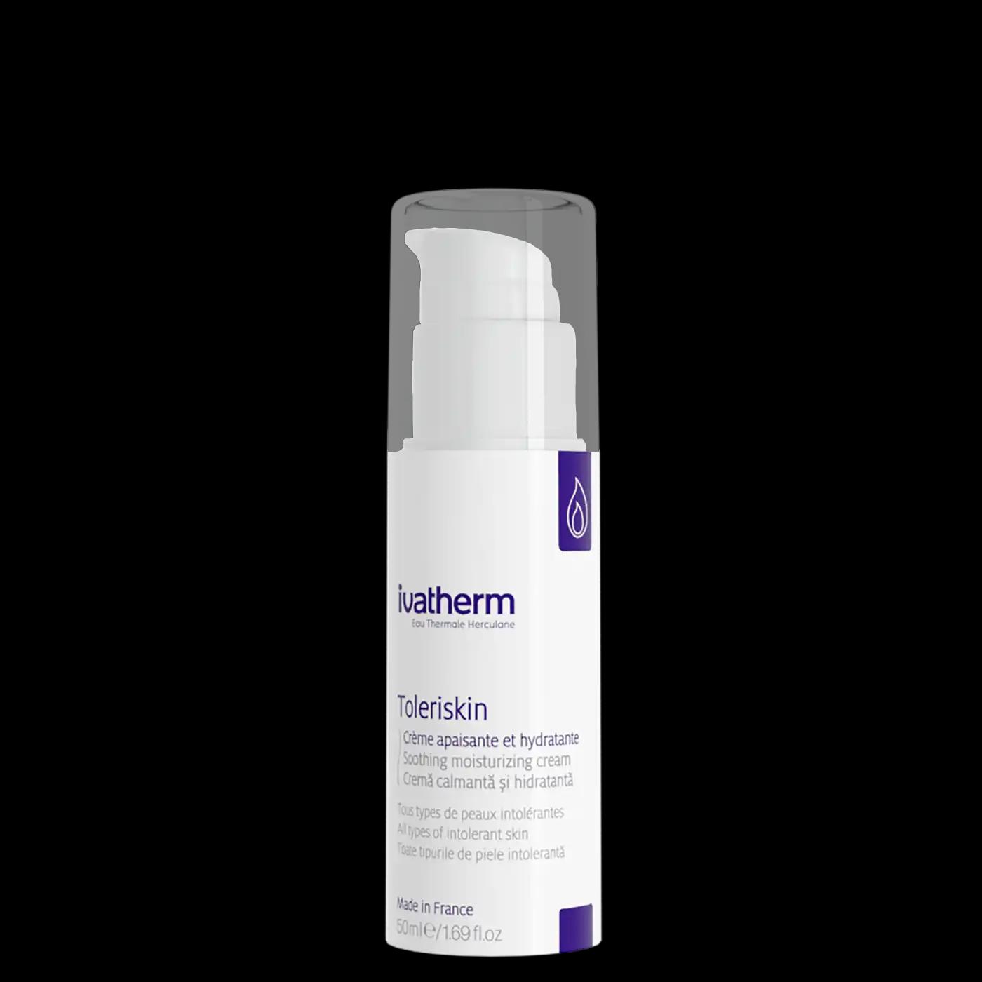 Ivatherm Toleskin cream / Toleskin Заспокійливий зволожувальний крем для всіх типів чутливої шкіри