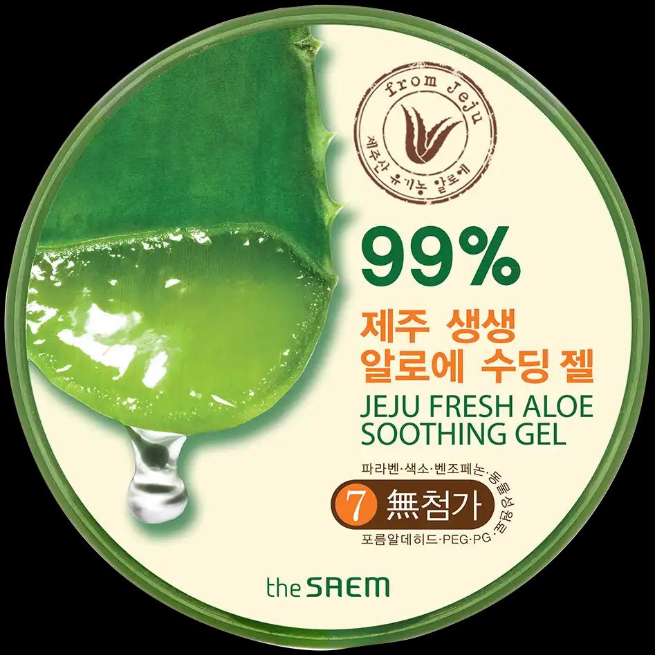 The Saem Jeju Fresh kojący żel do twarzy i ciała, 300 ml