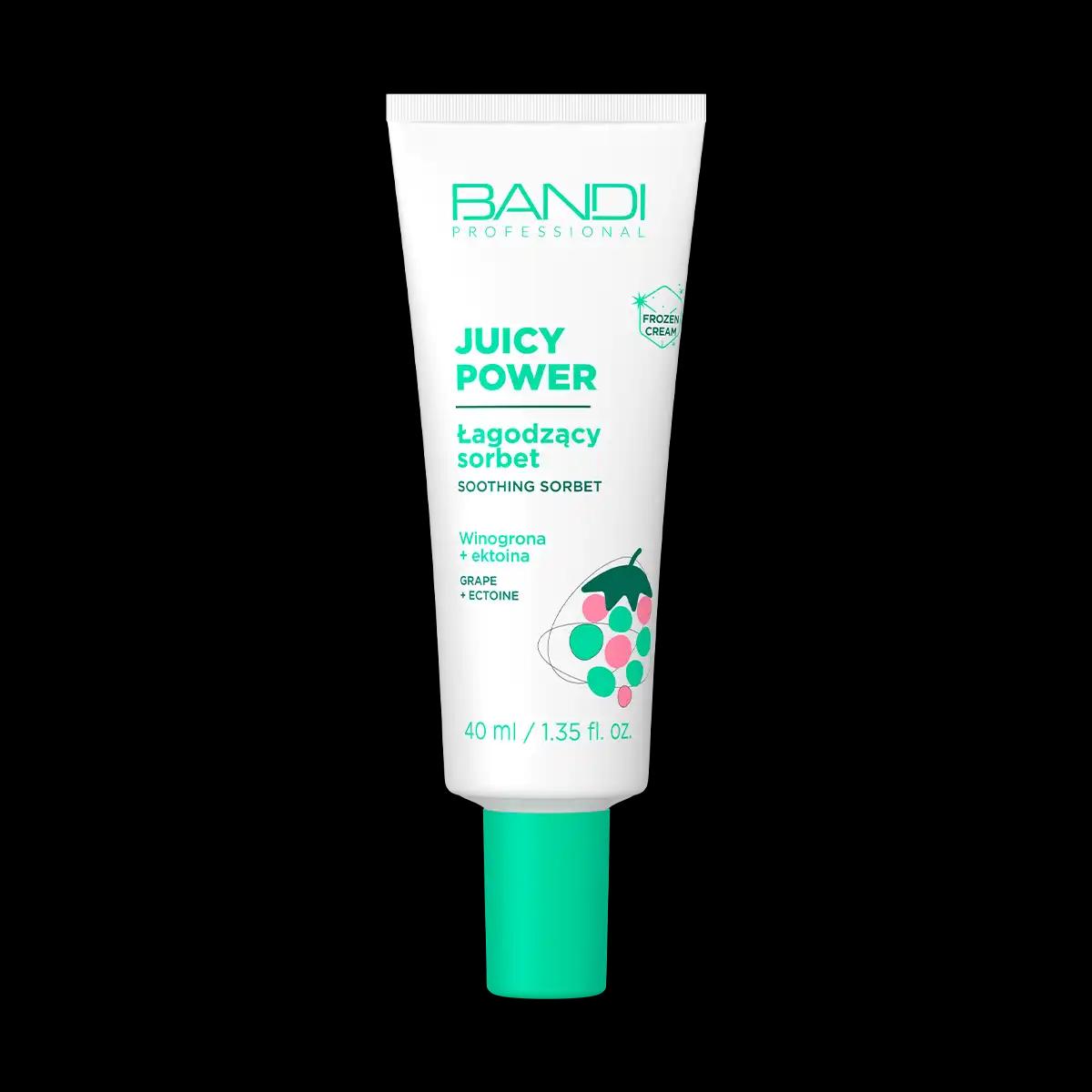 Bandi Juicy Power łagodzący booster w kremie do twarzy, 40 ml