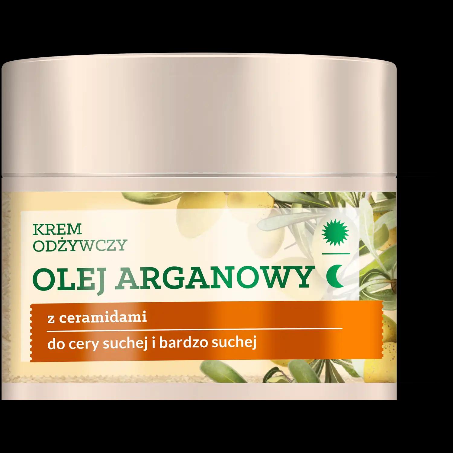 Herbal Care Olejek arganowy krem odżywczy do twarzy na dzień i na noc, 50 ml