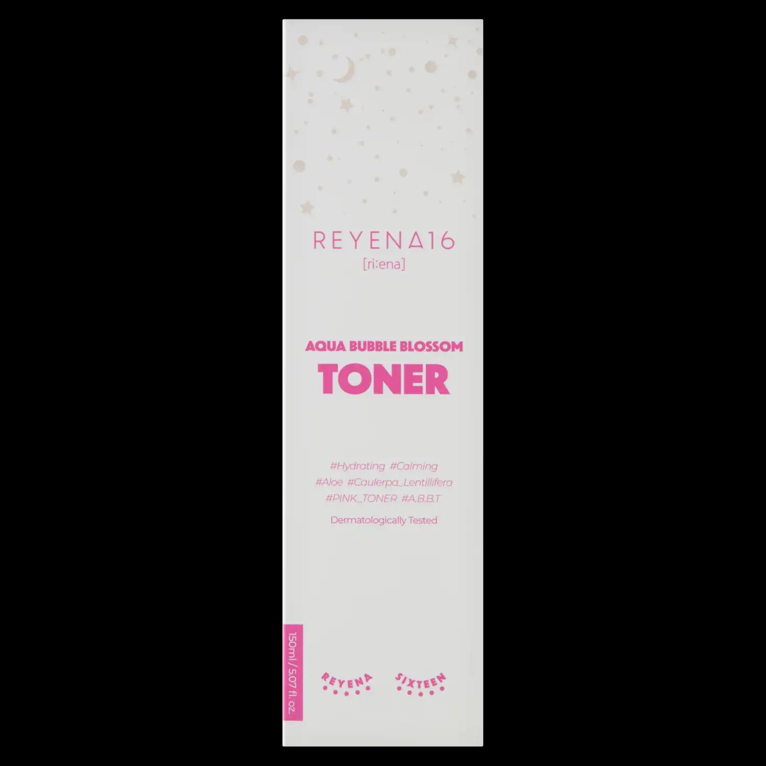 Reyena16 nawilżająco-kojący lekki toner do twarzy, 150 ml