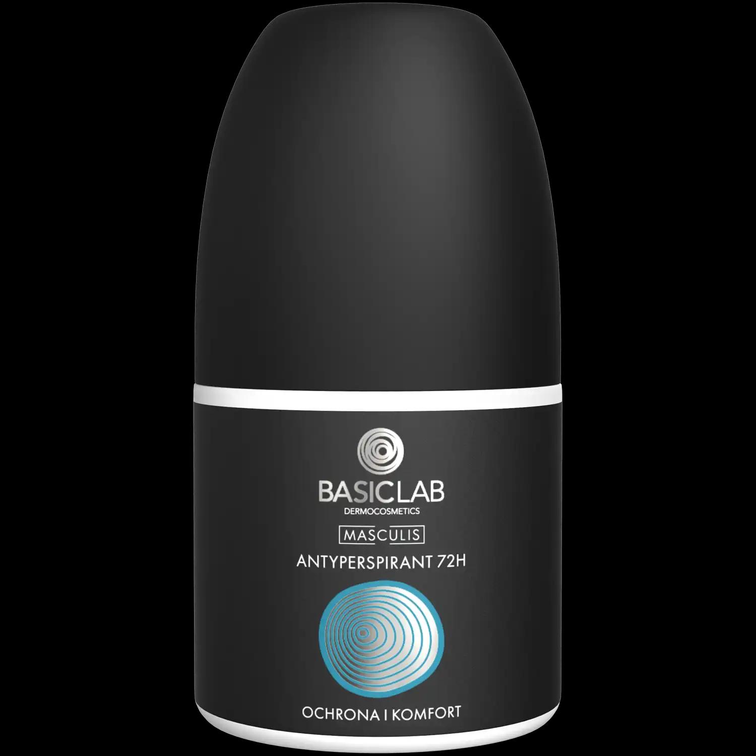 BasicLab Basiclab Masculis Men antyperspirant w kulce męski, 60 ml