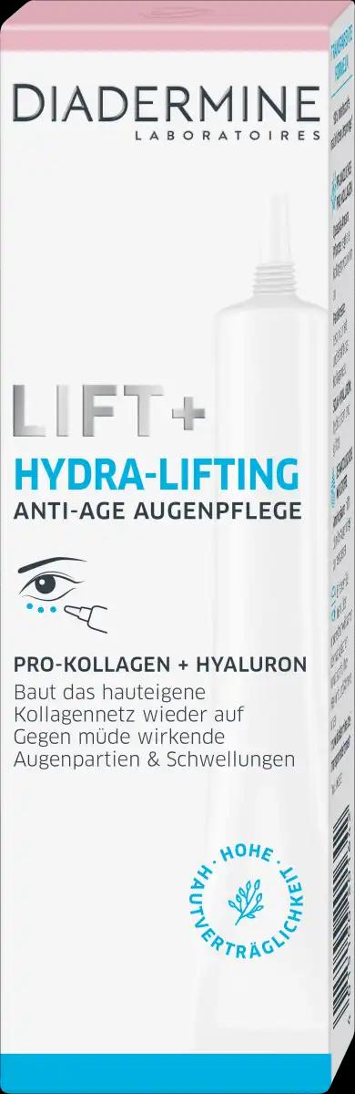 Diadermine Augencreme Lift+ Hydra Lifting Augenkontur, 15 ml