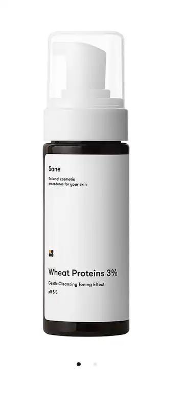 Sane Cleansing Foam With Wheat Proteins 3%