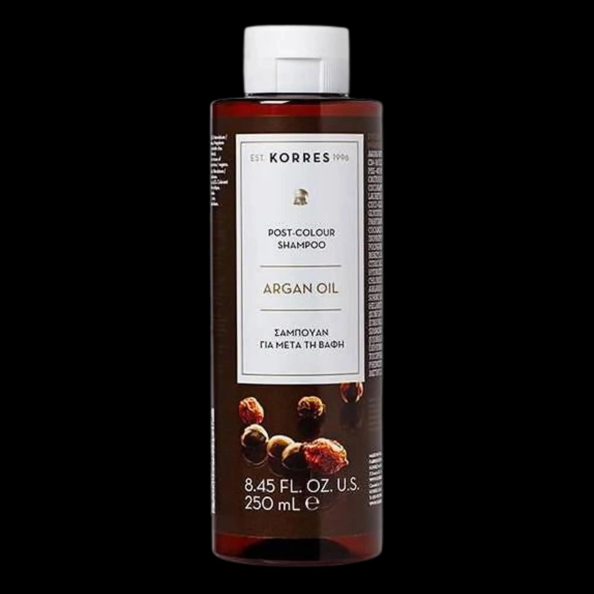 Korres Argan Oil do włosów farbowanych, 250 ml