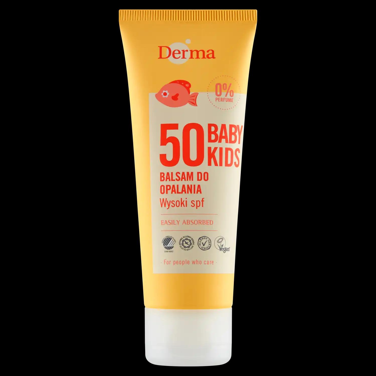 Derma Sun Baby/Kids ochronny balsam dla dzieci SPF50, 75 ml