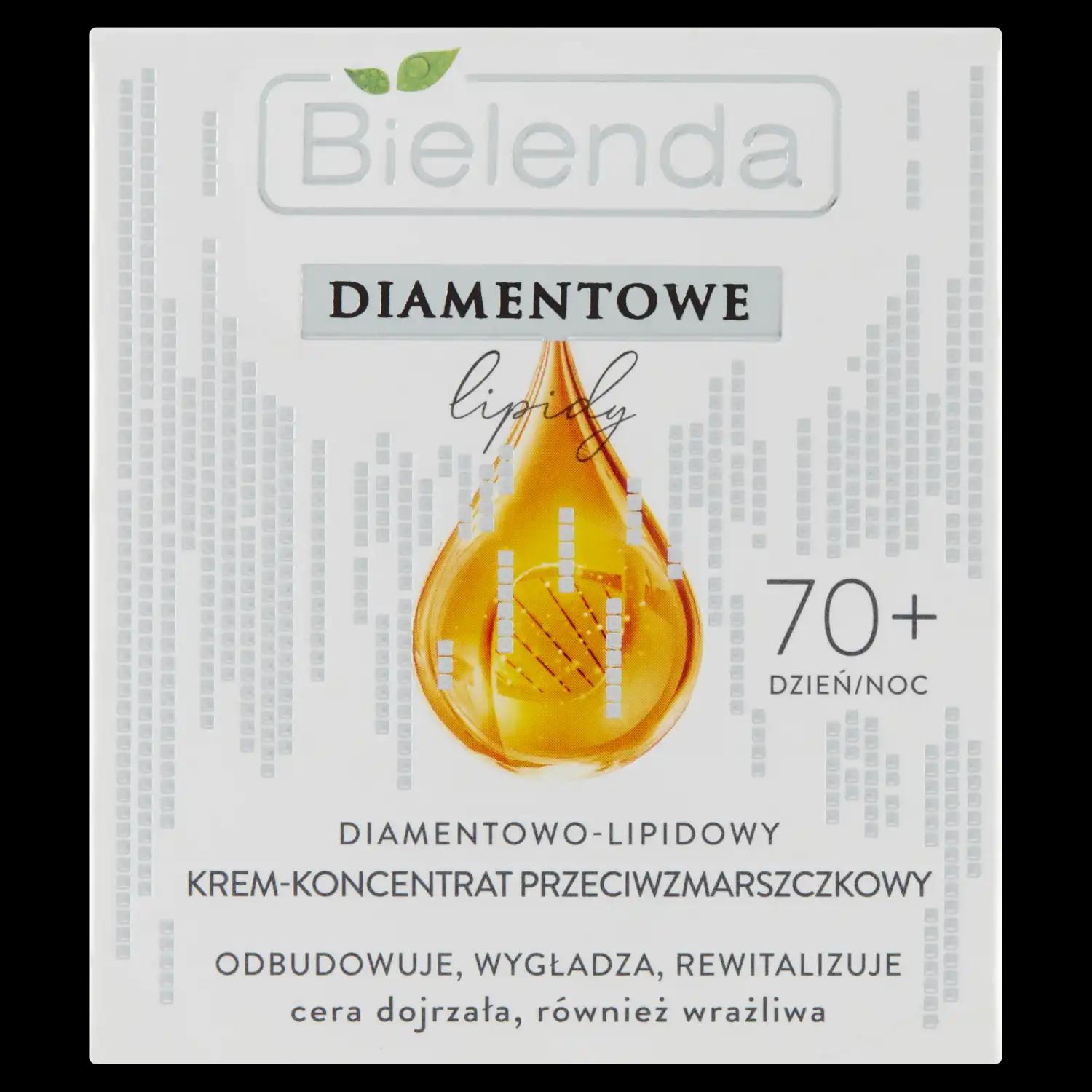 Bielenda Diamentowe Lipidy przeciwzmarszczkowy krem do twarzy 70+, 50 ml