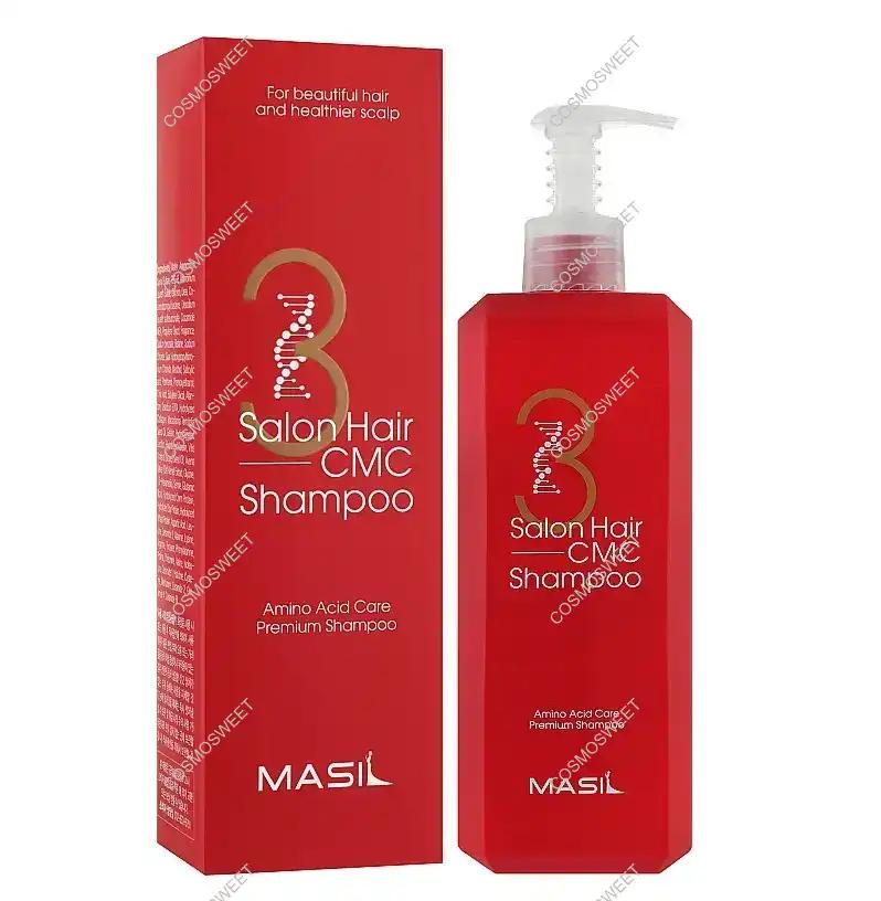 Masil Відновлюючий з амінокислотним комплексом 3 Salon Hair CMC Shampoo 500 мл