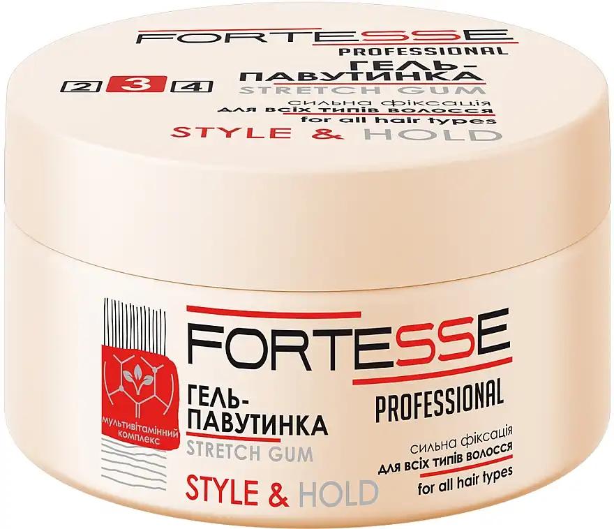 Fortesse Professional Моделюючий гель , Fortesse Professional Style & Hold Stretch Gum