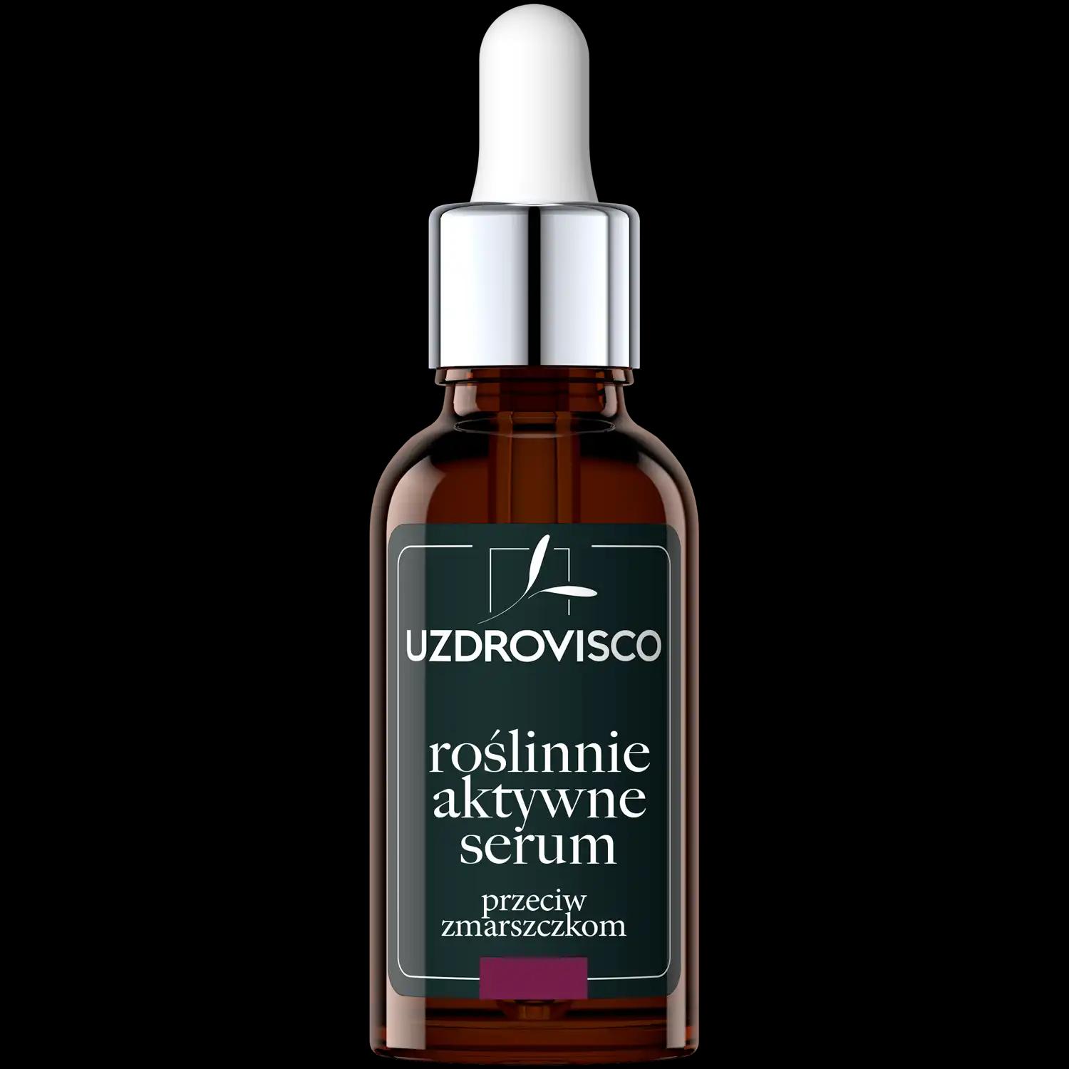 Uzdrovisco Czarny Tulipan przeciwzmarszczkowe serum do twarzy, 30 ml