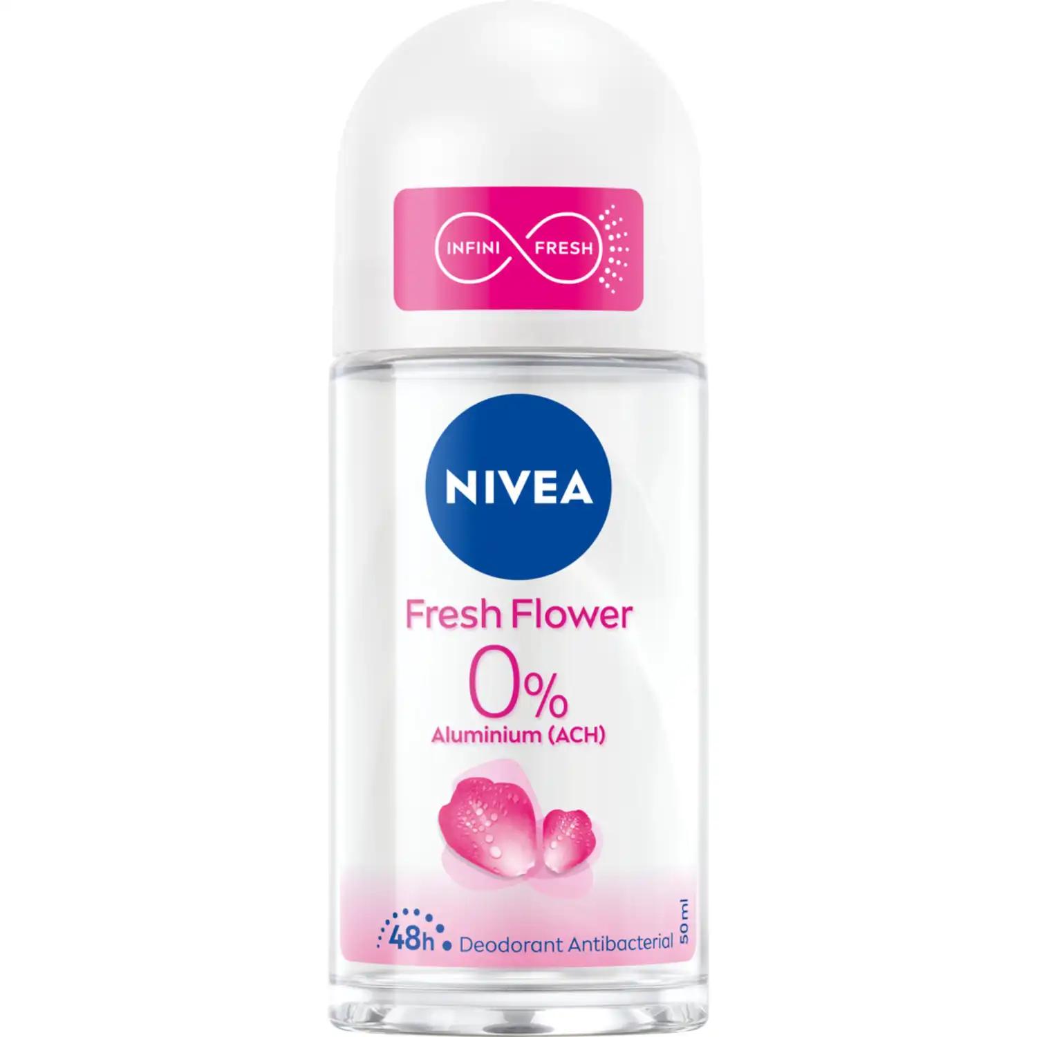 Nivea Fresh Flower antyperspirant damski w kulce, 50 ml