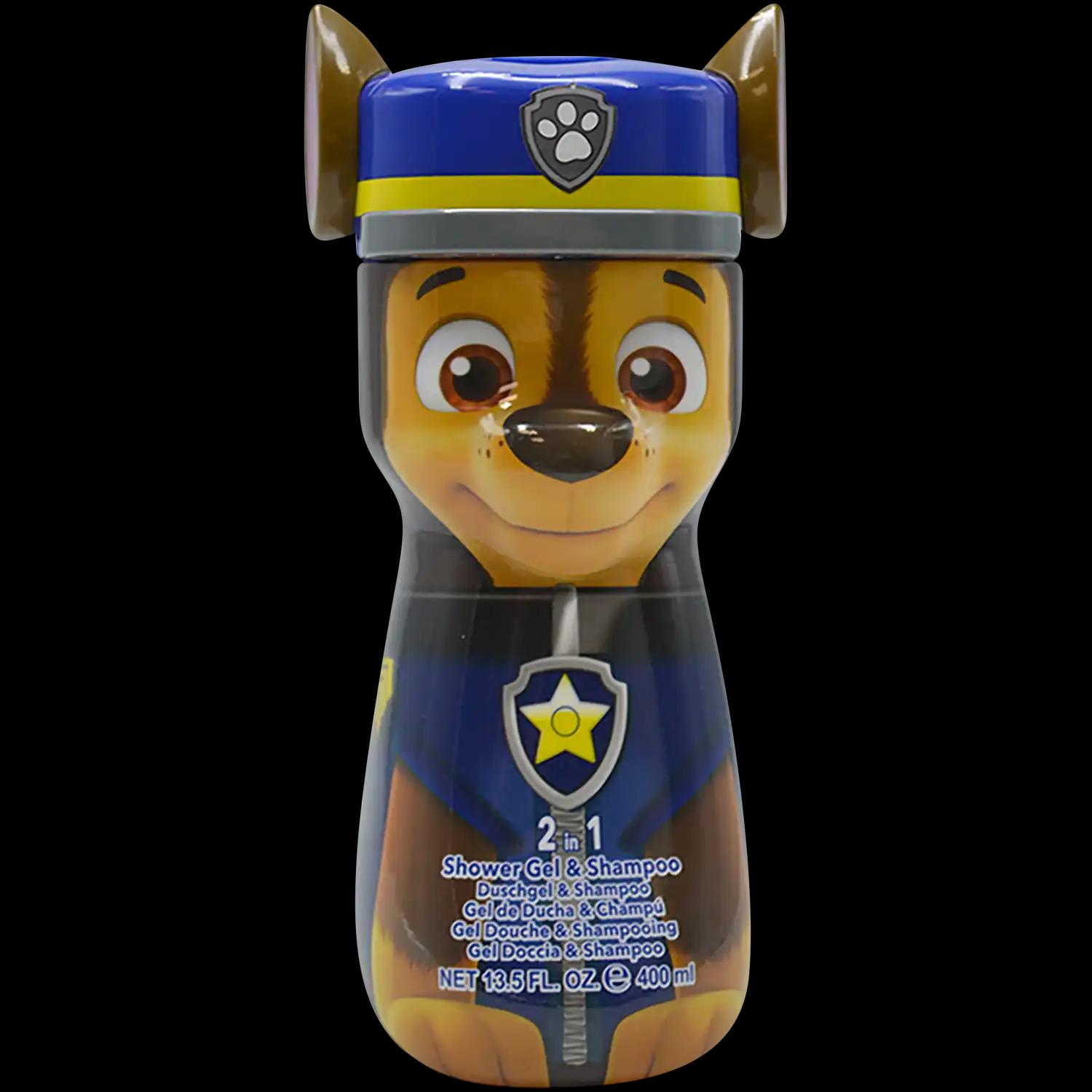 DLA Paw Patrol żel 2w1 do mycia ciała i włosów dla dzieci, 400 ml