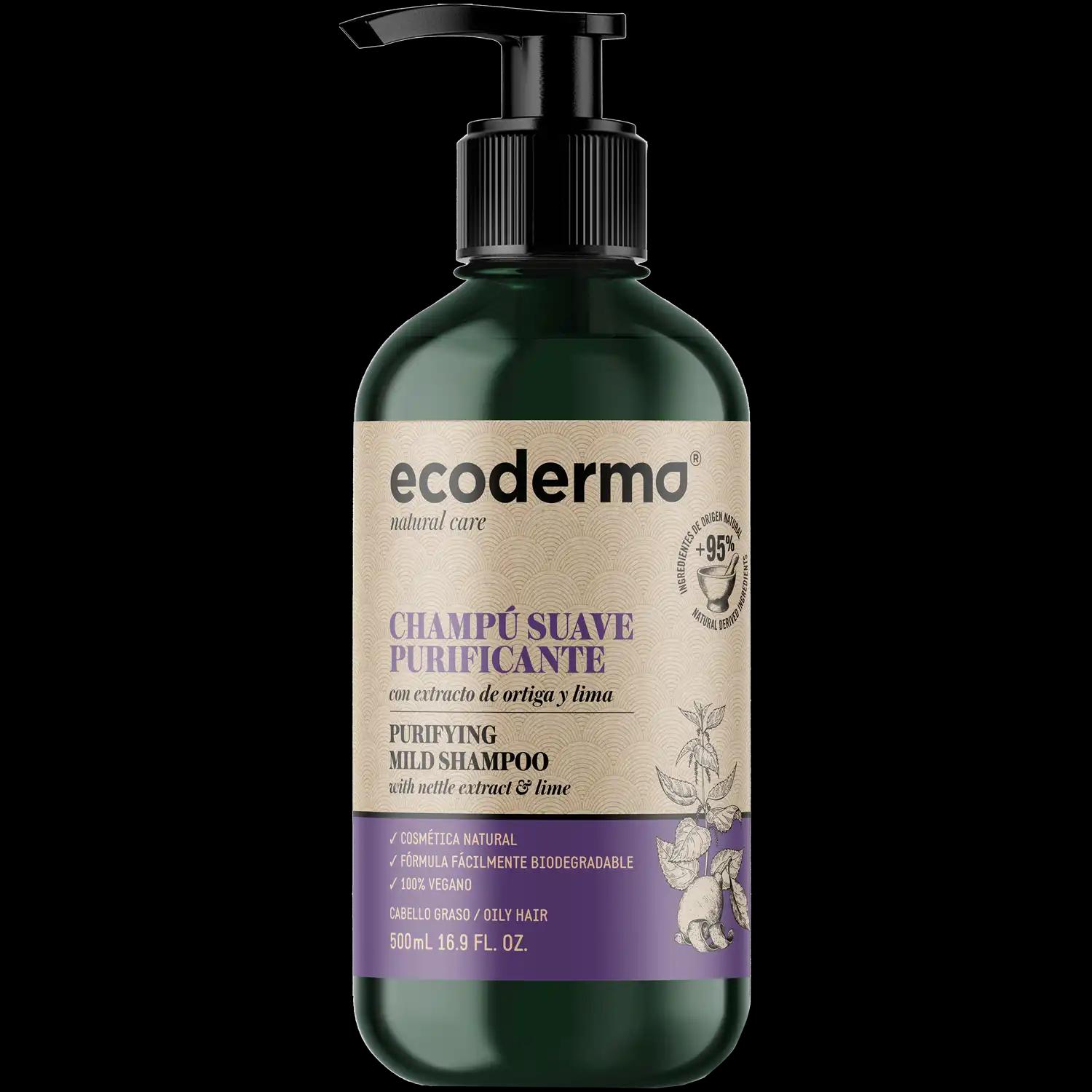 Ecoderma oczyszczający do włosów, 500 ml