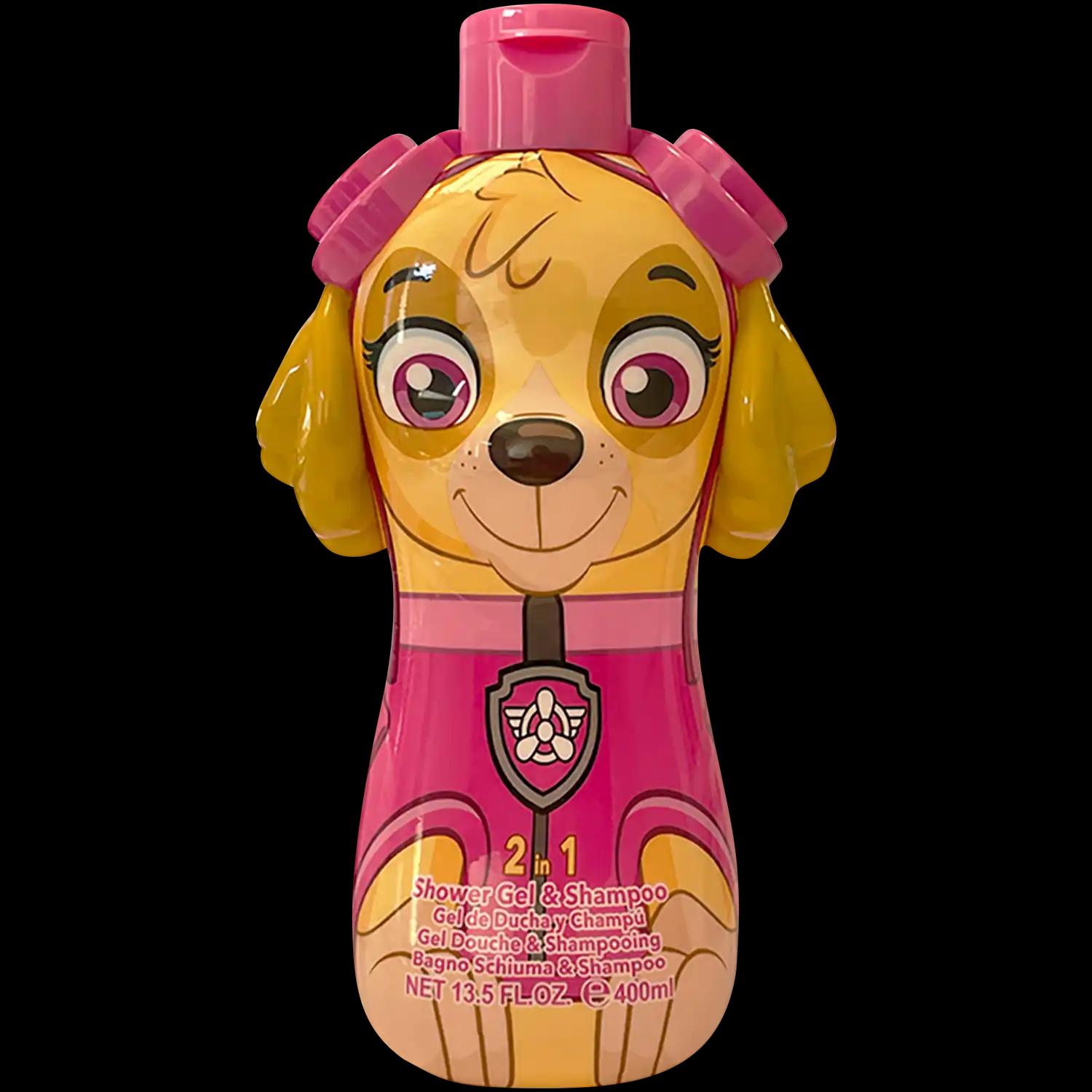 DLA Paw Patrol żel 2w1 do mycia ciała i włosów dla dzieci, 400 ml