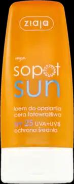 Ziaja ZIAJA Sopot Sun krem do opalania, cera fotowrażliwa, SPF 25 60 ml