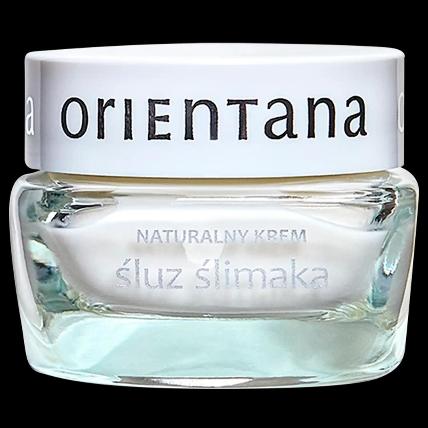 Orientana Natural Snail Cream regenerujący krem do twarzy ze śluzem ślimaka, 50 ml