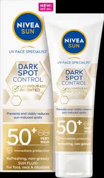 Nivea NIVEA SUN UV-Face krem do twarzy przeciw przebarwieniom, SPF50+, Luminous 630 40 ml